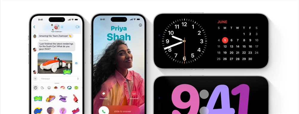iOS 17,WWDC23,苹果 (图片来源:官方或第三方截图) iOS 17,WWDC23,苹果