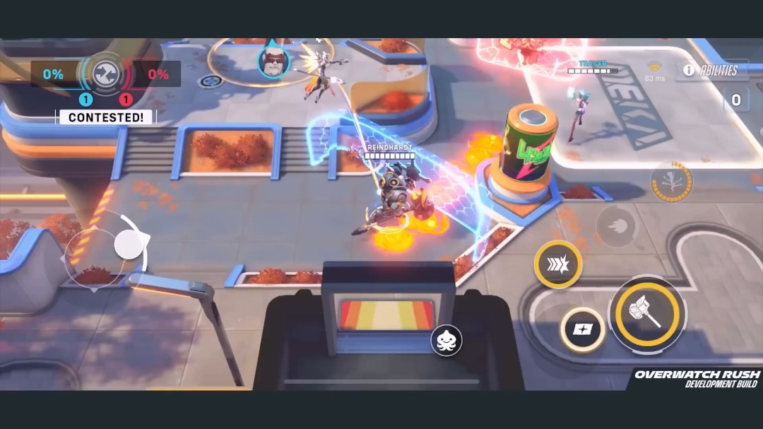 《守望先锋》免费手游《守望先锋Rush》公开 登陆iOS和安卓平台