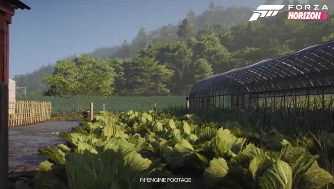 《极限竞速：地平线6》新实机：展现日本平原壮丽风景！