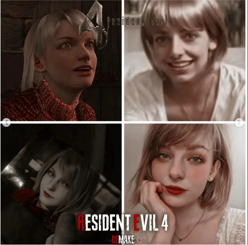 卡普空面捕太强 玩家晒《生化危机》女角色脸模对比图