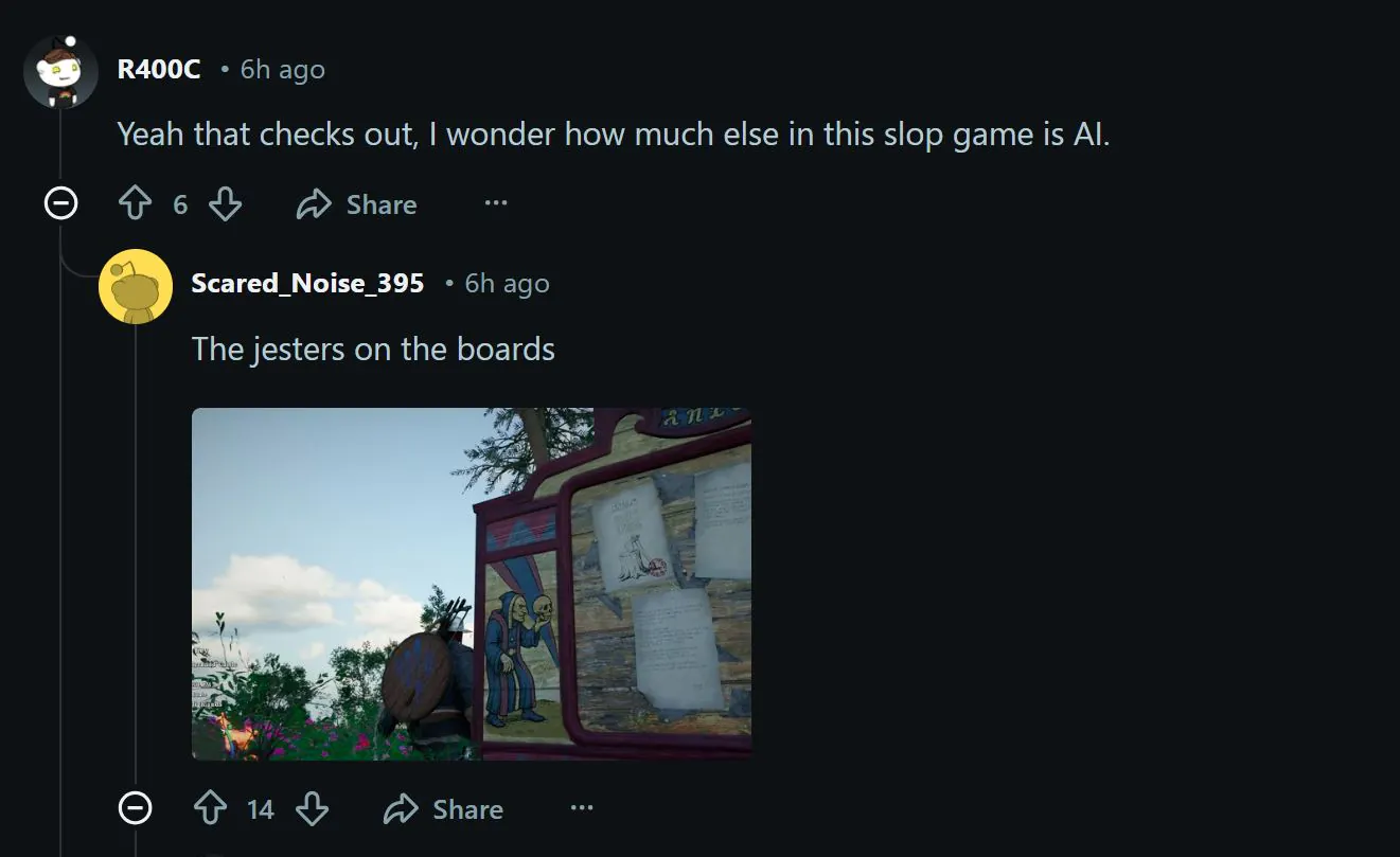 《红色沙漠》又遭批评 隐瞒使用AI创作画作