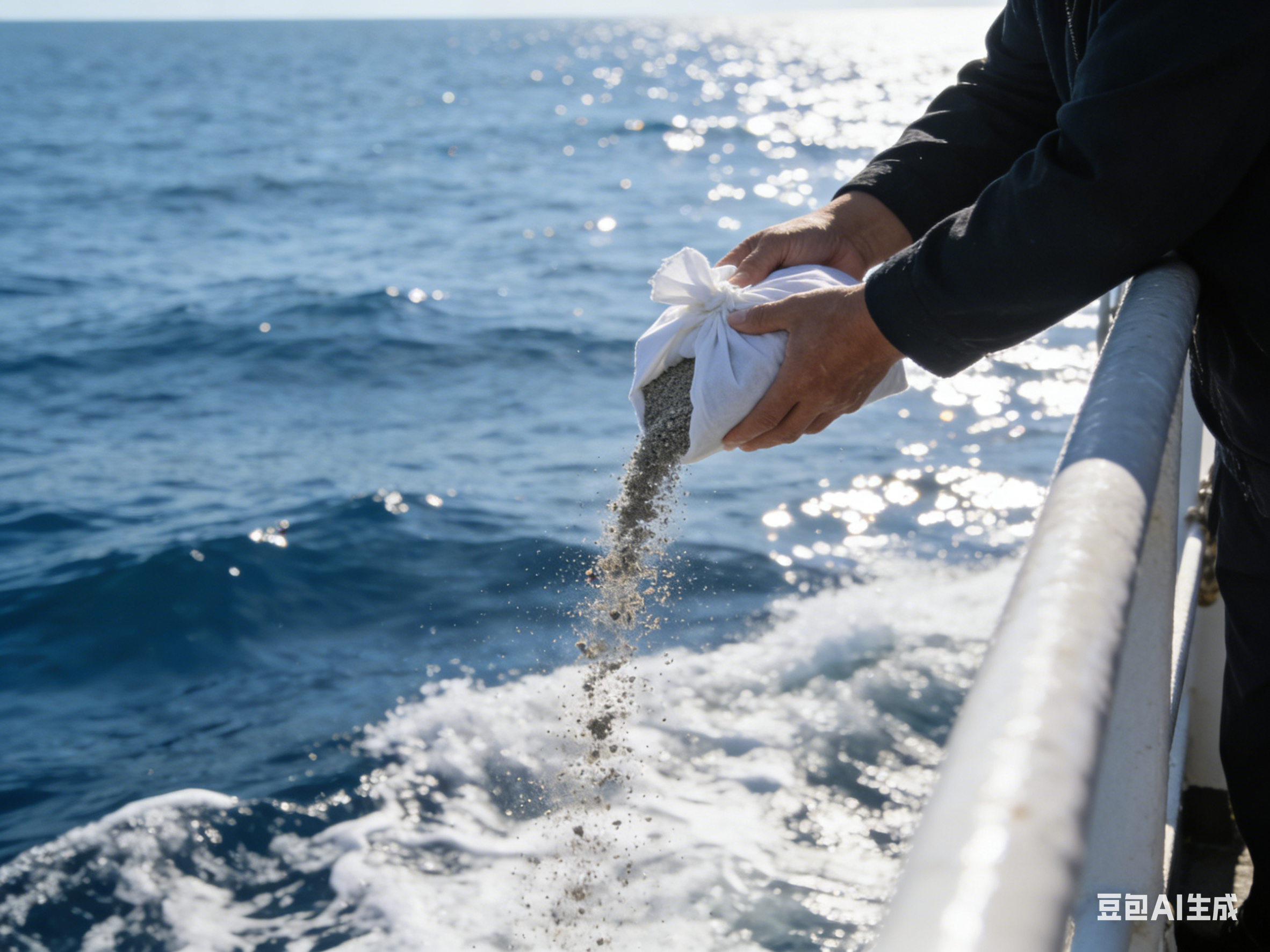 上海海葬奖补3000 元！累计近10万先人归海