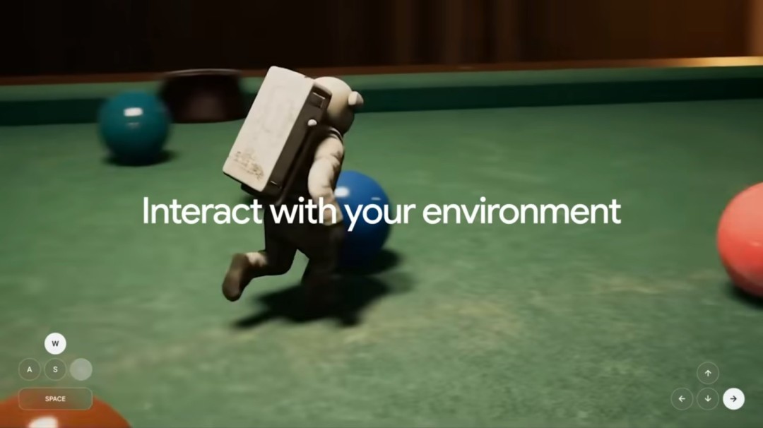 谷歌自曝：AI生成游戏世界几分钟就崩 取代开发者还早