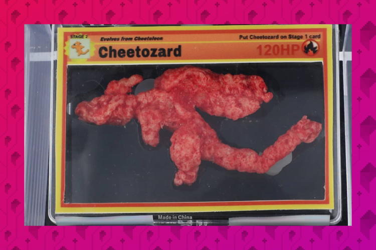 《宝可梦》喷火龙形状薯片获吉尼斯记录 拍出8.7万美元天价