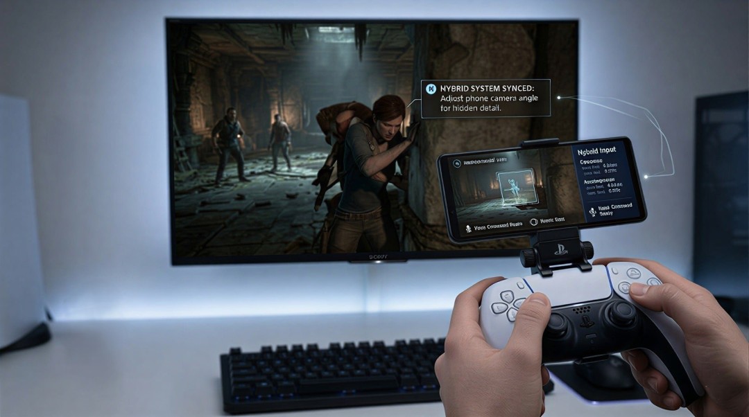 索尼新专利曝光 手机连接DualSense手柄扩展操作