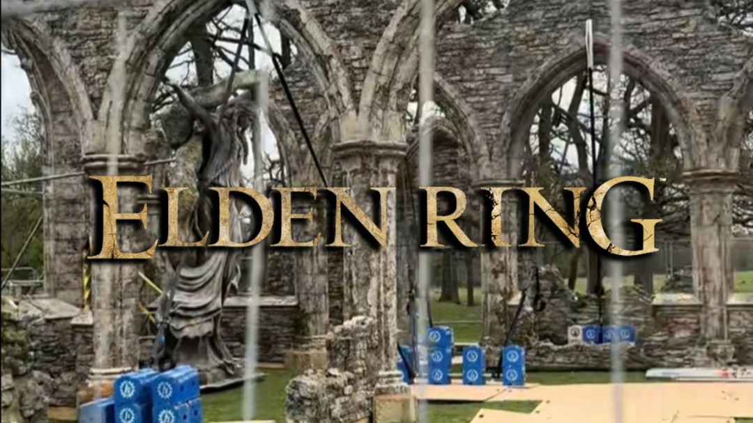 《艾尔登法环》电影片场照泄露:玛莉卡教堂实景曝光