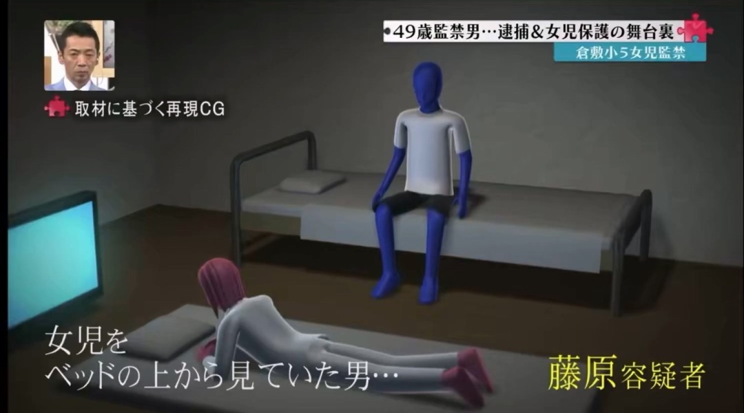 日本大叔诱拐女童强迫看漫画 看完之后还要考试