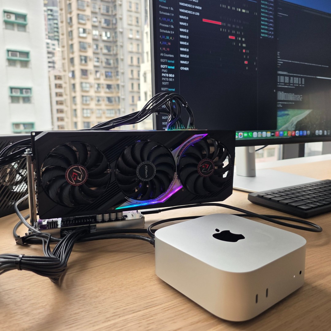 开源驱动获苹果批准 RTX 5090能在Mac mini上运行