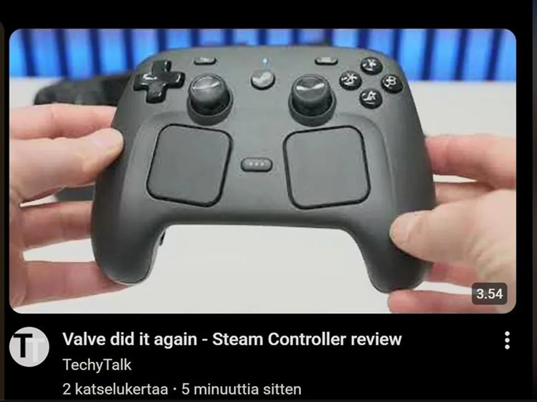 Steam手柄评测视频提前发布 官方零售价意外曝光