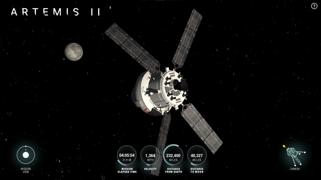 NASA登月追踪器竟是游戏设计毕业生用Unity做的