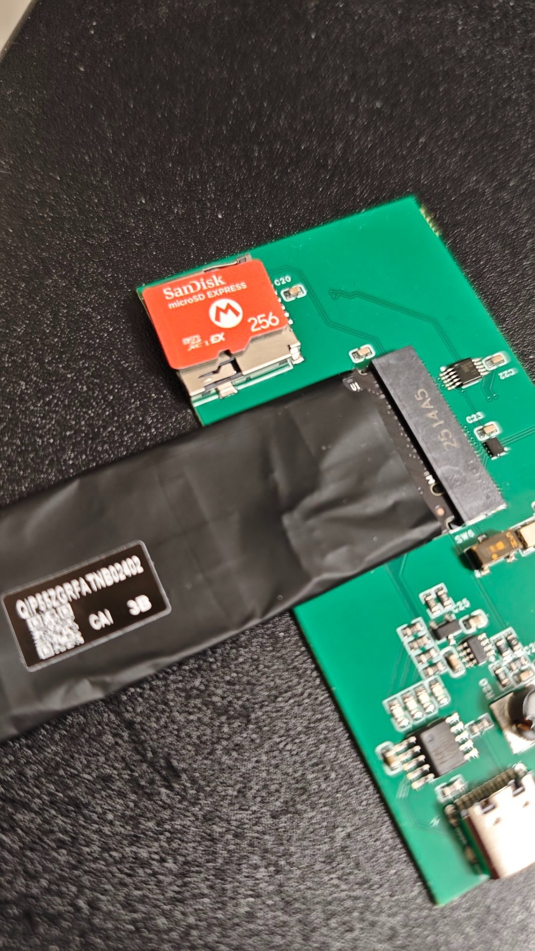 日本高手成功改造Switch2 绕过官方限制外接SSD固态