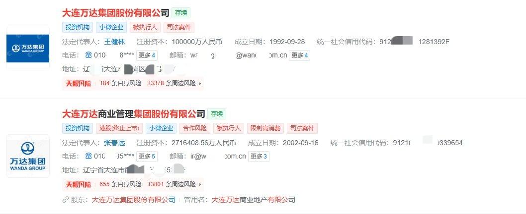 王健林因担保背上30亿债务 永辉超市申请强制执行
