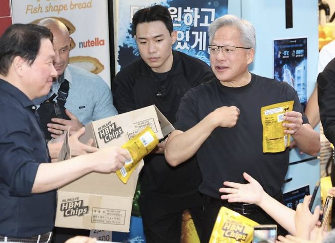 被赞鼻子长得好！黄仁勋：我的鼻子是韩国新时尚