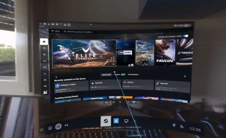 Steam Frame首段教程视频曝光 VR头显界面实机画面流出