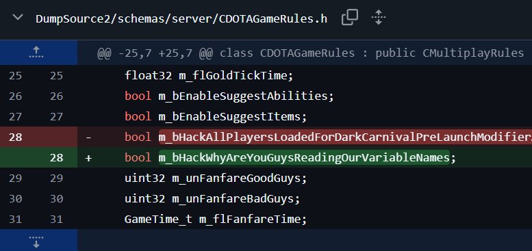 天天拆包找《半条命3》?V社在《DOTA2》更新代码里嘲讽玩家