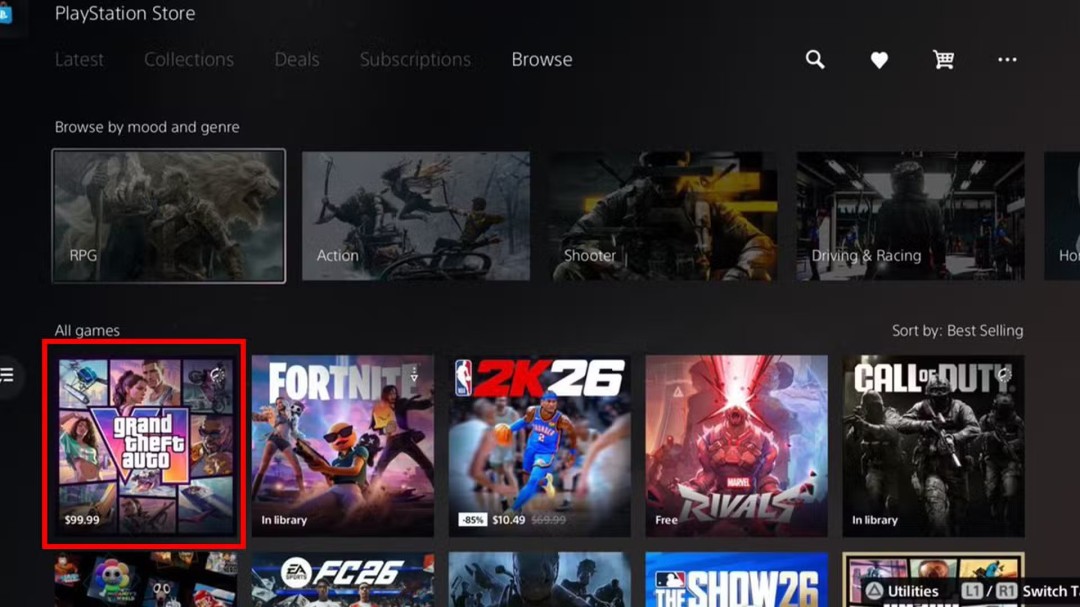 距发售还有五个月 《GTA6》已登顶PS及XBOX商店销量榜首