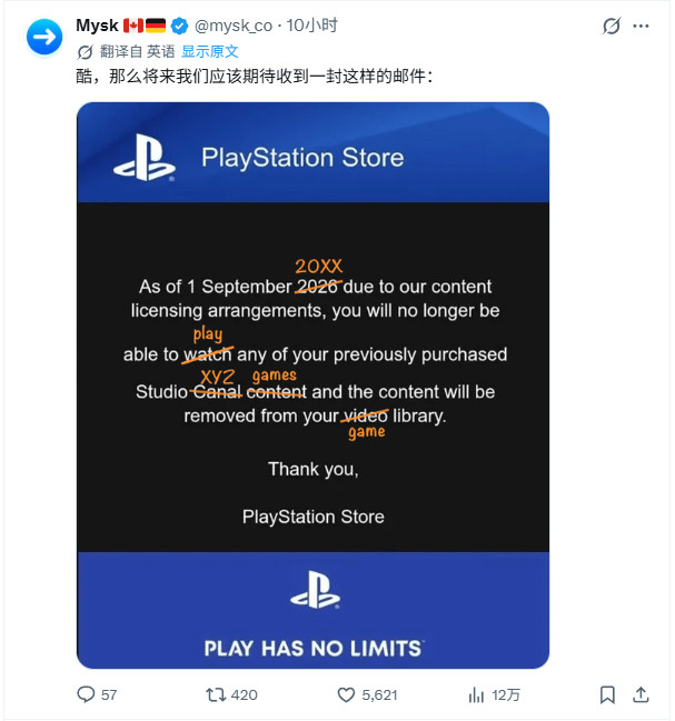 PlayStation抛弃实体盘 老玩家站出来反对威胁退坑