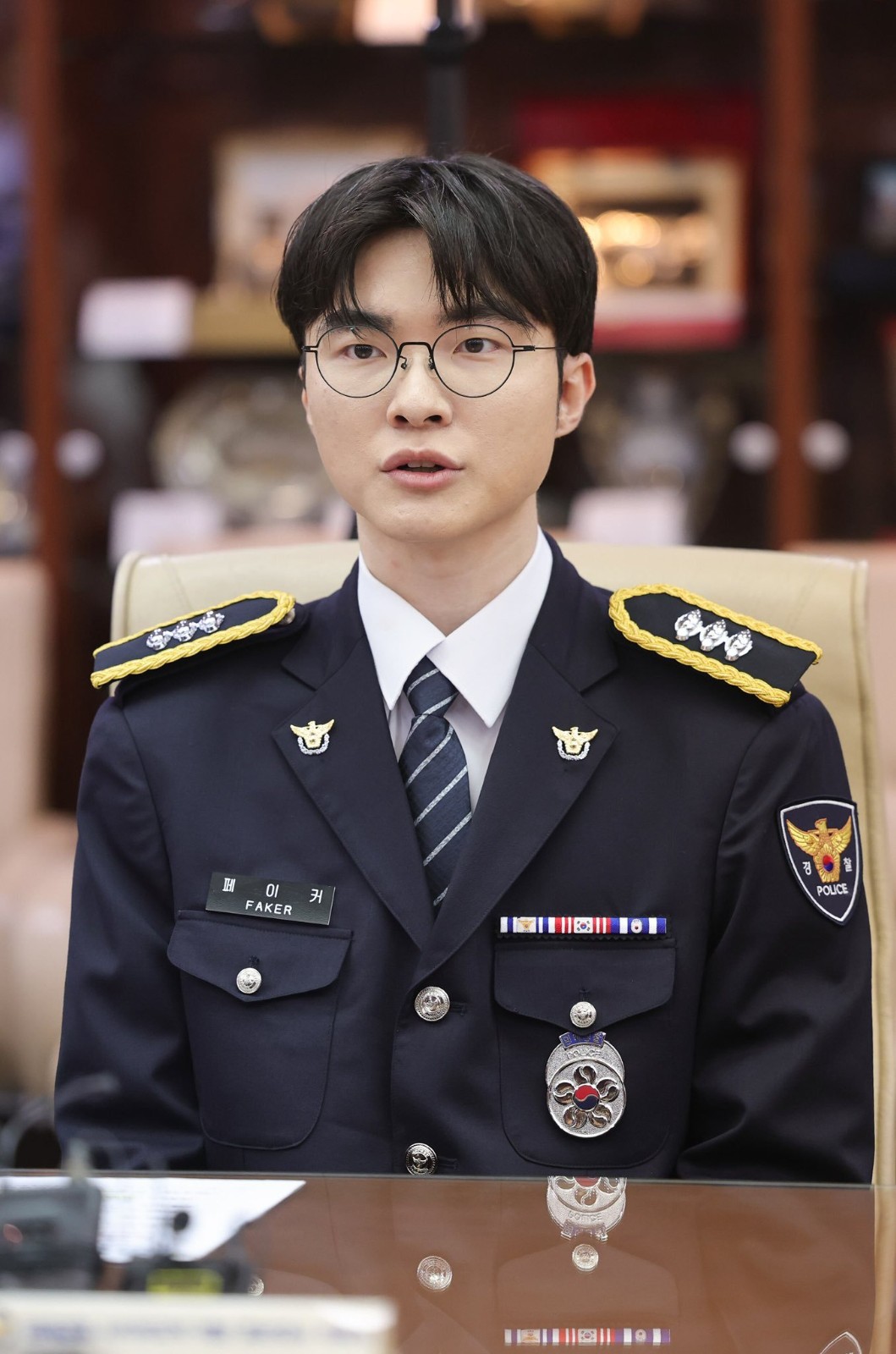 大魔王被招安！ Faker李相赫被韩国警察厅任命为名誉警察