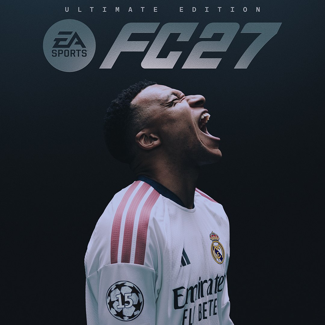 《EA Sports FC 27》封面球星正式揭晓 姆巴佩再登C位