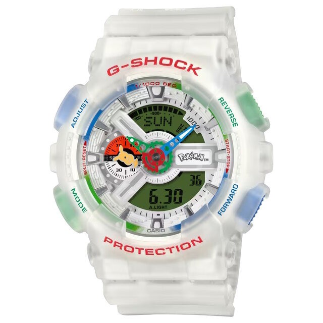《宝可梦》30周年纪念 联动卡西欧G-SHOCK推精致腕表