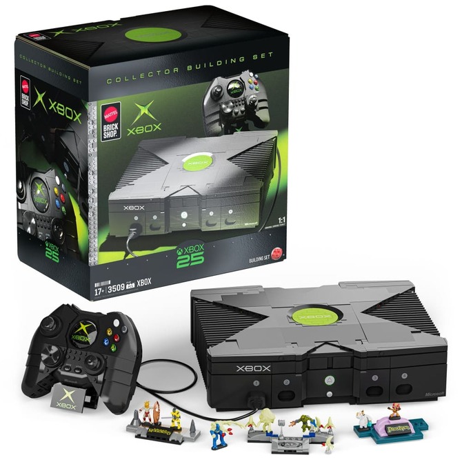 美泰公布全新一代Xbox拼装模型 完整精致还原内有机关