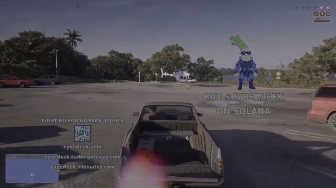 《GTA6》两段实机泄露 杰森打篮球和路怒打NPC