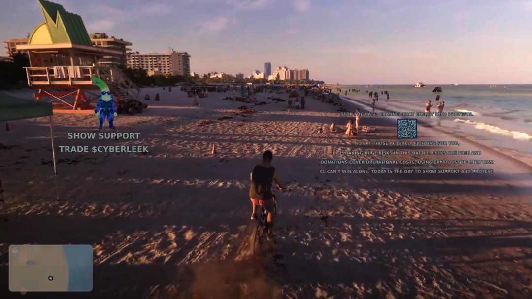 《GTA6》泄露视频13 海滩NPC细节令人惊叹