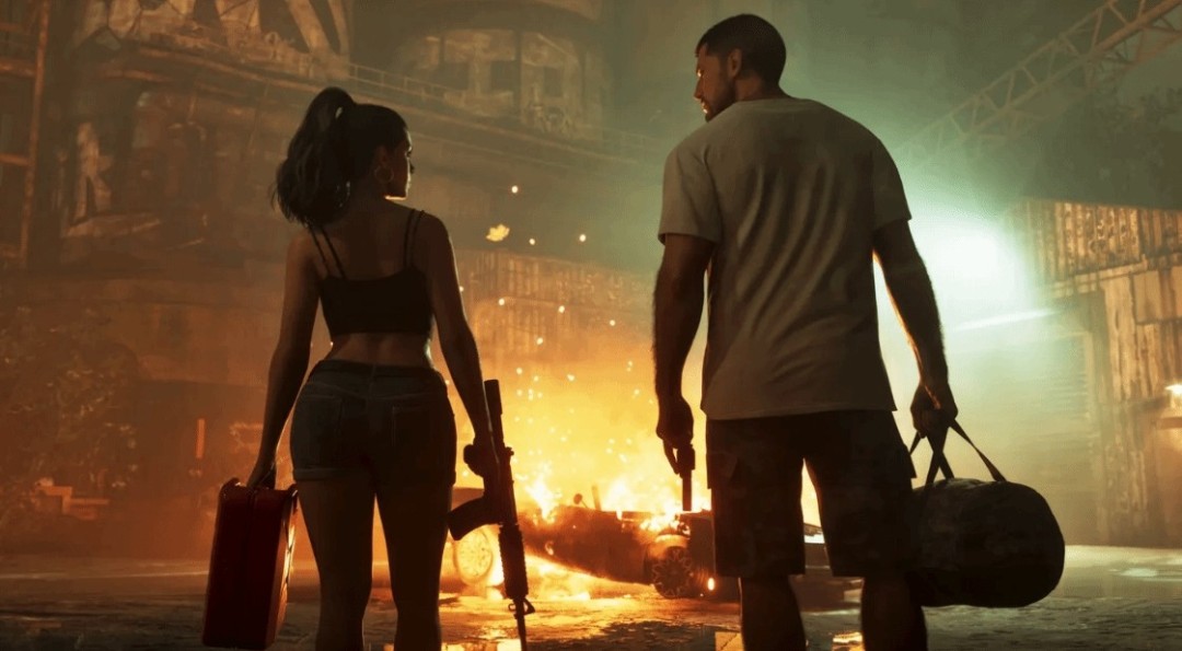 《GTA6》26分钟加长版演示：画面飞跃 情侣活动丰富