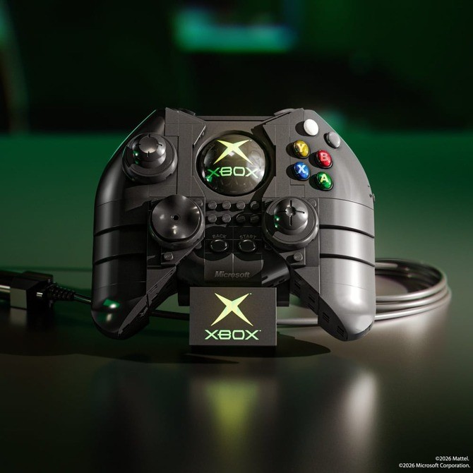 美泰公布全新一代Xbox拼装模型 完整精致还原内有机关