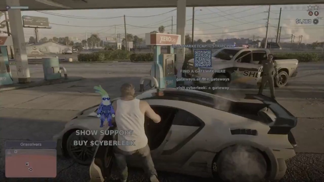 《GTA6》第七个视频泄露 杰森开超跑抢劫