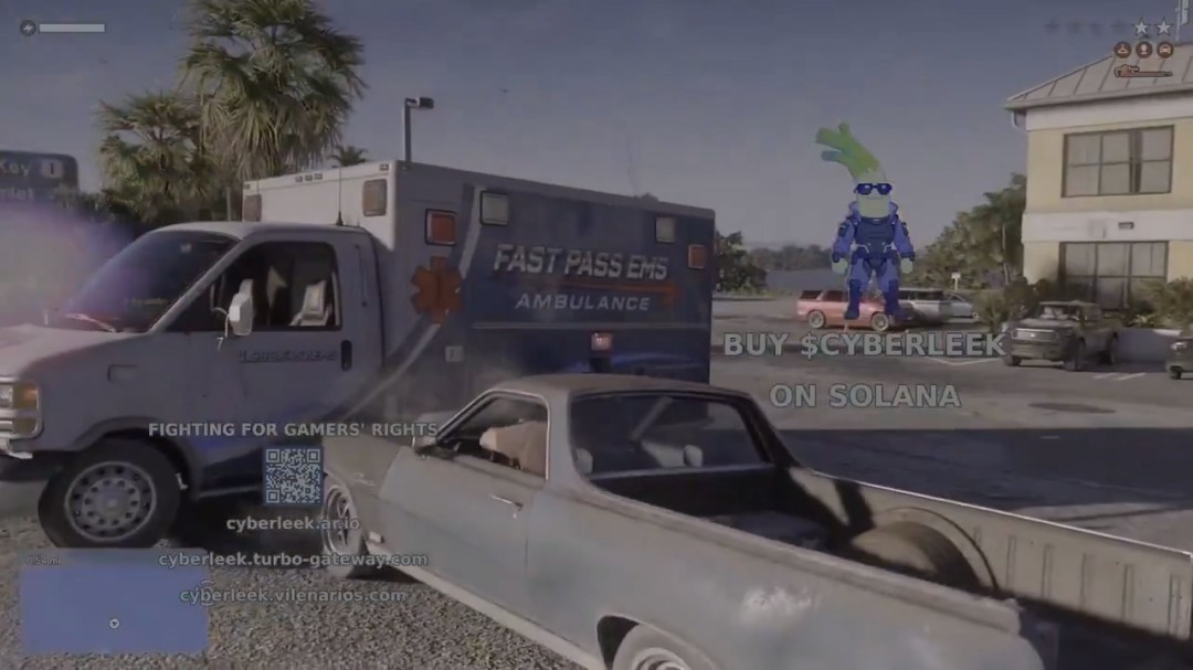 《GTA6》两段实机泄露 杰森打篮球和路怒打NPC