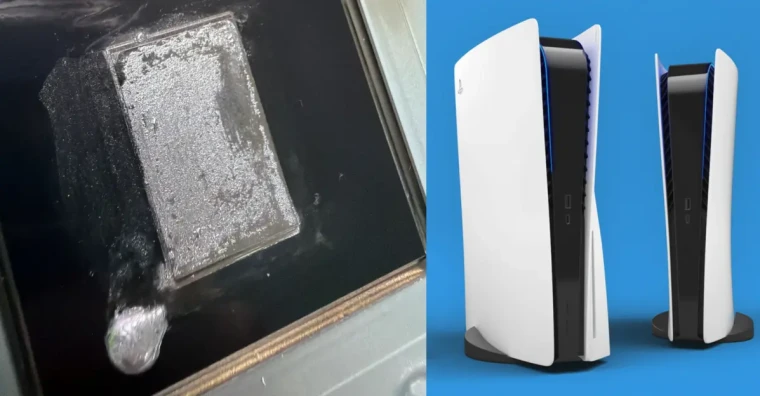 曝早期PS5翻车严重!液金已严重腐蚀散热器