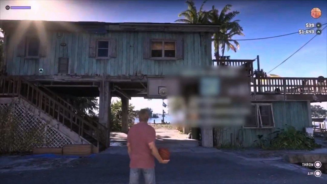 《GTA6》两段实机泄露 杰森打篮球和路怒打NPC