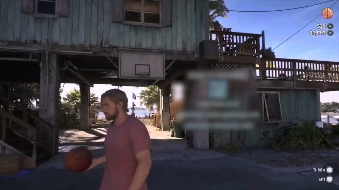 《GTA6》两段实机泄露 杰森打篮球和路怒打NPC