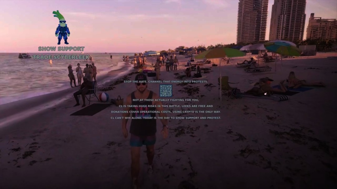 《GTA6》泄露视频13 海滩NPC细节令人惊叹