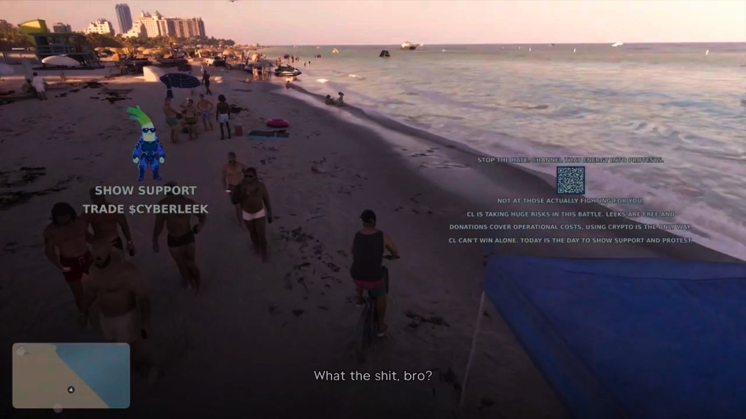 《GTA6》泄露视频13 海滩NPC细节令人惊叹