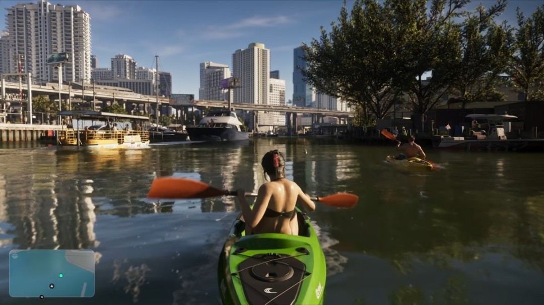 《GTA6》26分钟加长版演示：画面飞跃 情侣活动丰富