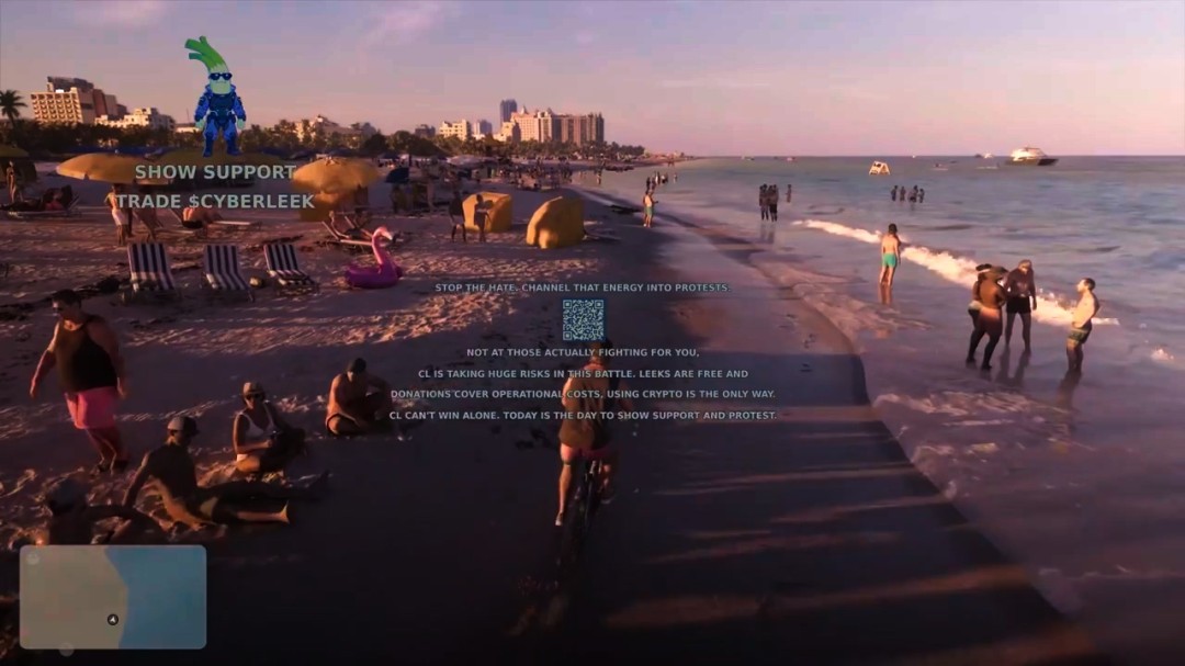 《GTA6》泄露视频13 海滩NPC细节令人惊叹