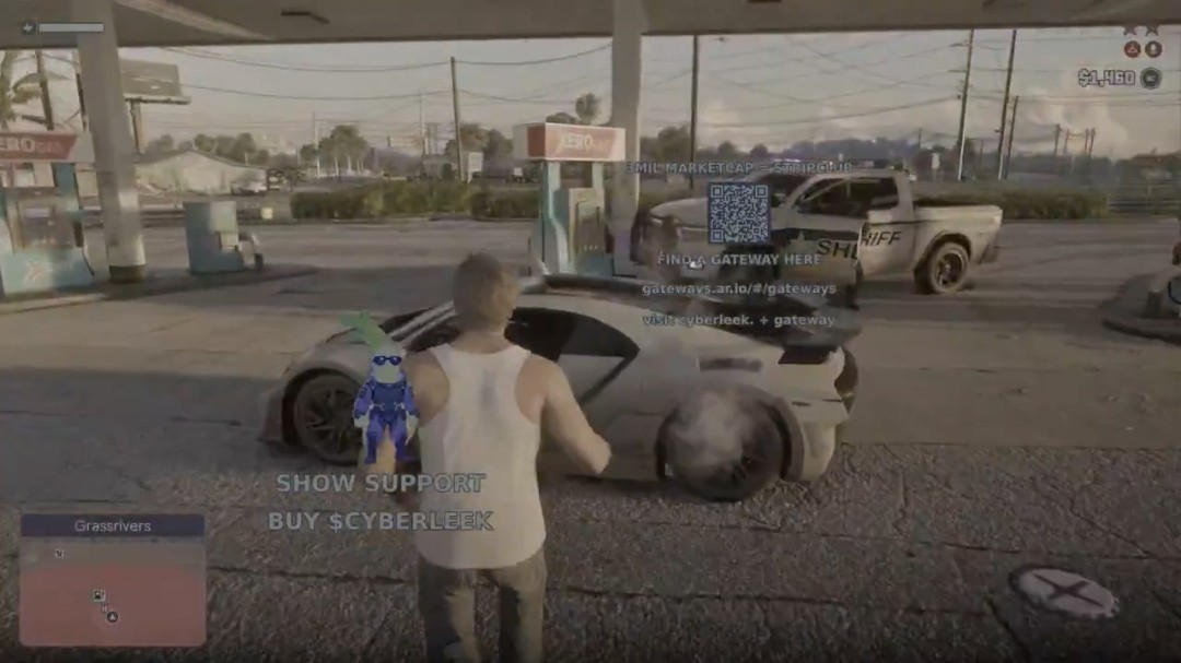 《GTA6》第七个视频泄露 杰森开超跑抢劫