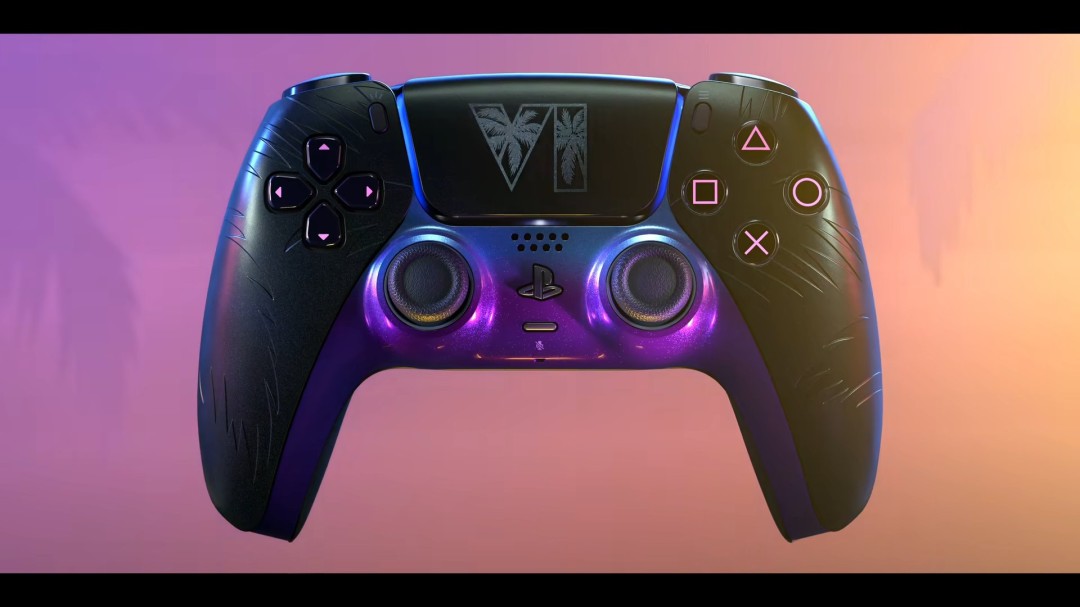 《GTA6》主题PS5限定手柄亮相State of Play 黑白双色11月发售