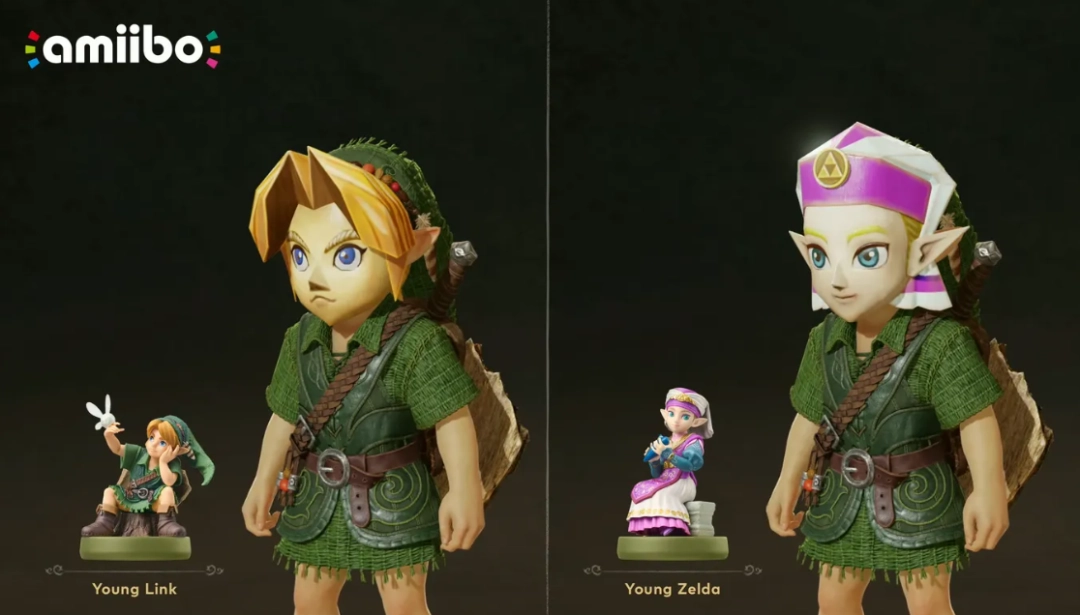 《塞尔达传说:时之笛 重制版》两款角色amiibo预计2027年推出