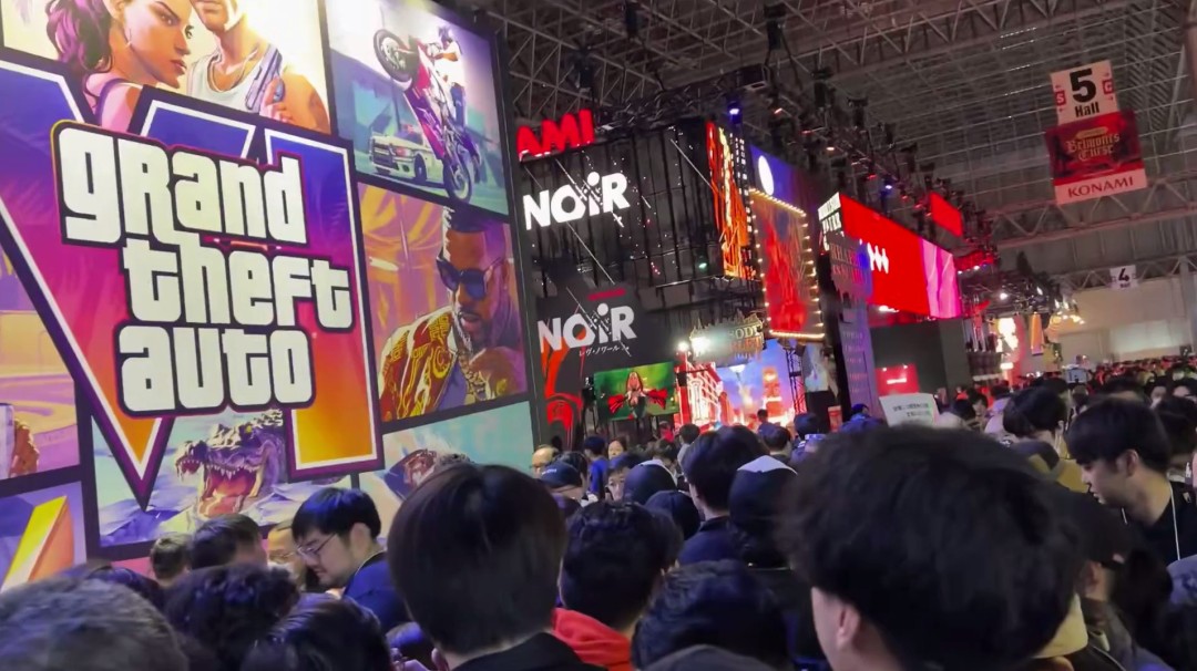 《GTA6》TGS试玩排队太多 开场10分钟便紧急关闭
