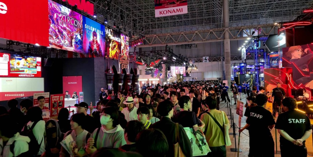 东京游戏展现场见闻:商务日试玩排队超一小时,公众日更加拥挤