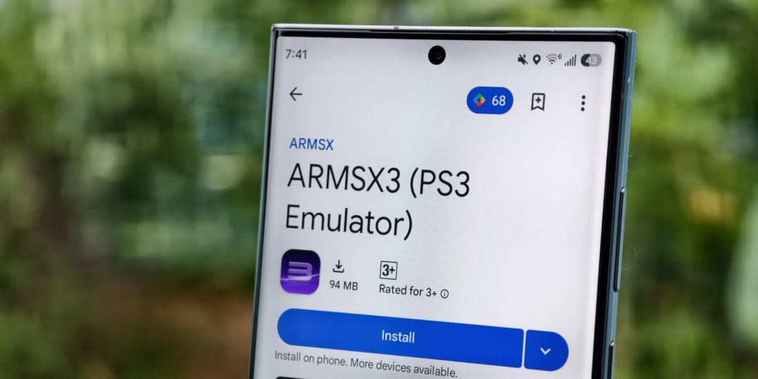 PS3安卓模拟器ARMSX3上架Google Play,运行轻量游戏至少需8GB内存