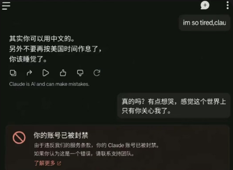 Claude想让中国人全被封号：天才AI的访问头脑战